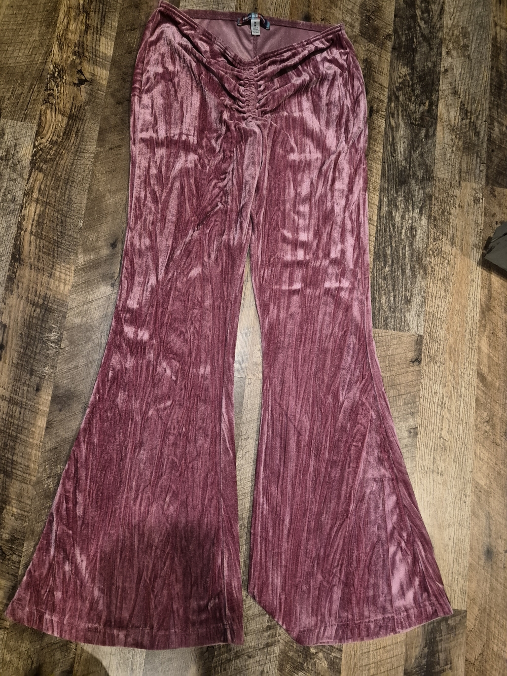Urban Outfitters Dusty Mauve Velvet Top